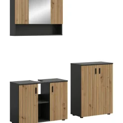 WELLTIME MANI 3-tlg. Schwarz