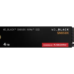Western Digital Black SN850X 4 TB M.2 WDS400T2X0E