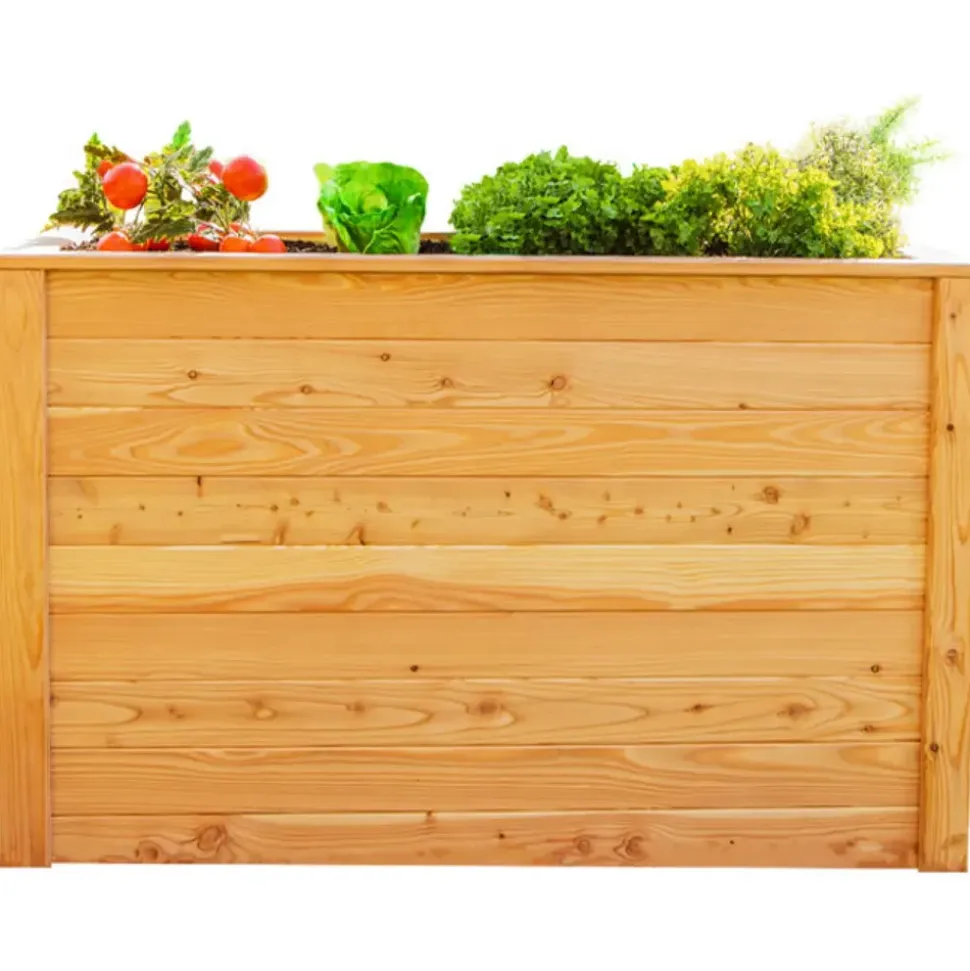 Westmann Hochbeet Klassik 130 130 x 65 x 84 cm Natur