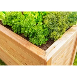 Westmann Hochbeet Klassik 130 130 x 65 x 84 cm Natur