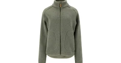Whistler Pioneer Teddyfleece-Jacke Damen dusty olive 48
