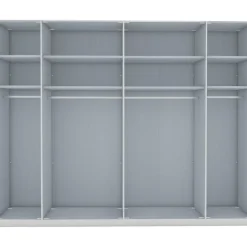 Wiemann Falttürenschrank Monaco 246,9 x 236 x 58 cm Beige/Braun