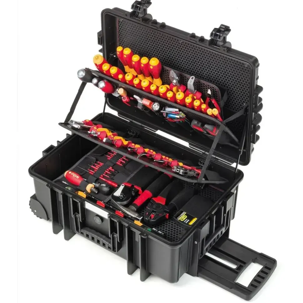 Wiha Werkzeugkoffer Elektriker Competence XXL II 115-tlg. schwarz
