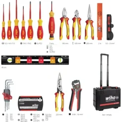 Wiha Werkzeugkoffer Elektriker Competence XXL II 115-tlg. schwarz