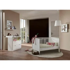 WIMEX Babyzimmer Helsingborg 2-tlg. alpinweiß
