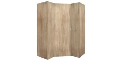 WIMEX Drehtürenschrank Multiraumkonzept 95 x 185 x 95 cm Holzoptik
