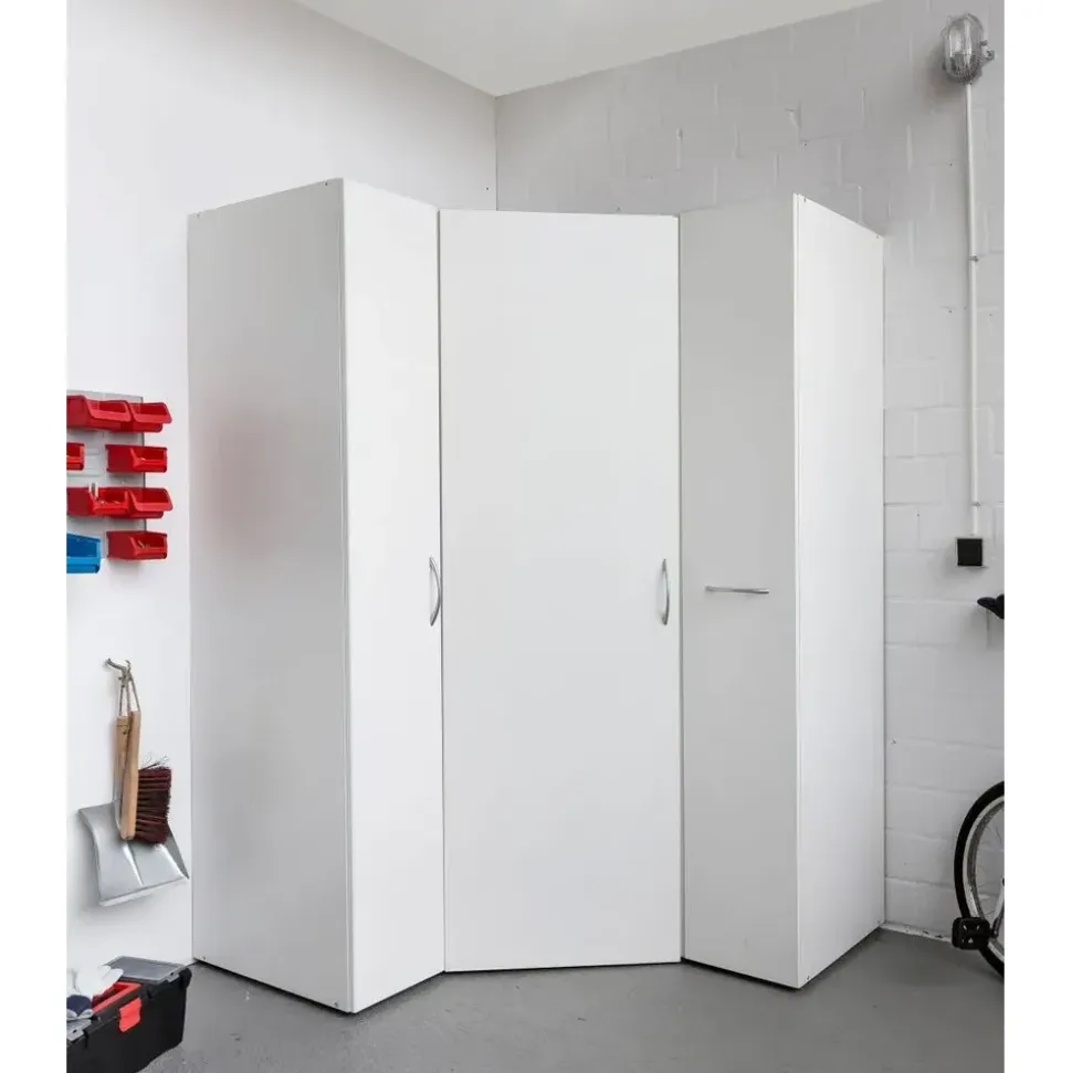 WIMEX Multiraumkonzept 95 x 185 x 95 cm weiß