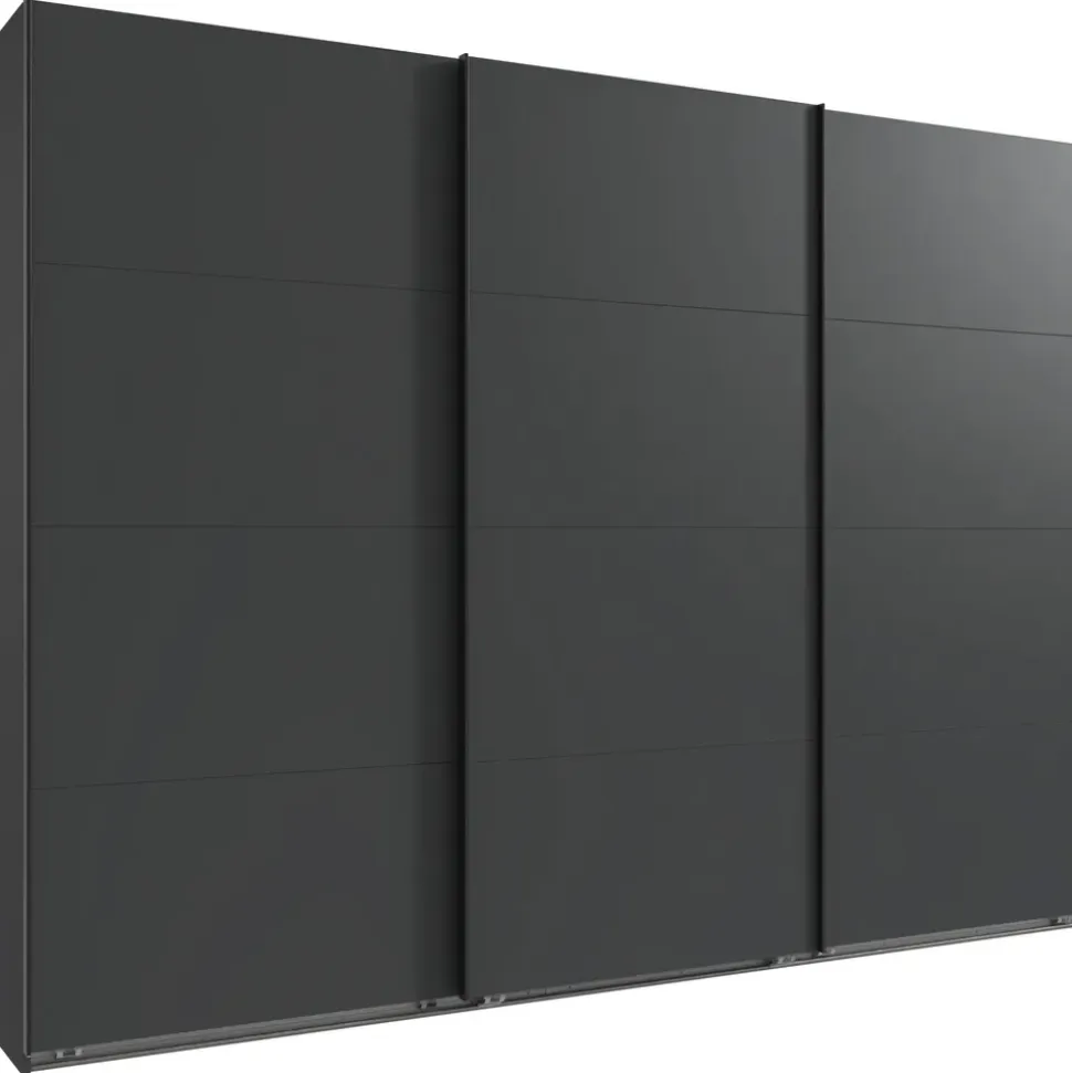 WIMEX Schiebetürenschrank Mugano 270 x 208 x 65 cm Schwarz