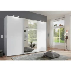 WIMEX Schwebetürenschrank Ernie 270 x 210 x 65 cm Weiß