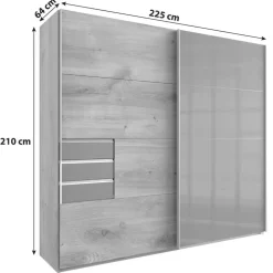 WIMEX Schwebetürenschrank Saigon
