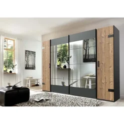 WIMEX Stockholm 270 x 210 x 65 cm graphit/edeltannen