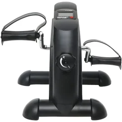 Wisam® Mini Heimtrainer LCD Arm Bein Trainer Pedalgerät schwarz