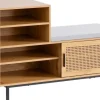 Wohnling Schuhbank 120 x 49 x 40 cm braun / Eiche