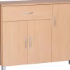 Wohnling Sideboard 90 x 75 x 30 cm buche nachbildung