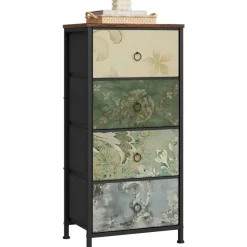 Woltu Kommode 45 x 95 x 30 cm Mehrfarbig