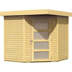 Woodfeeling Schwandorf 3 2,09 x 2,13 m natur