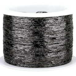 Woolly Hugs Garn Glitzer Schwarz 1000 m