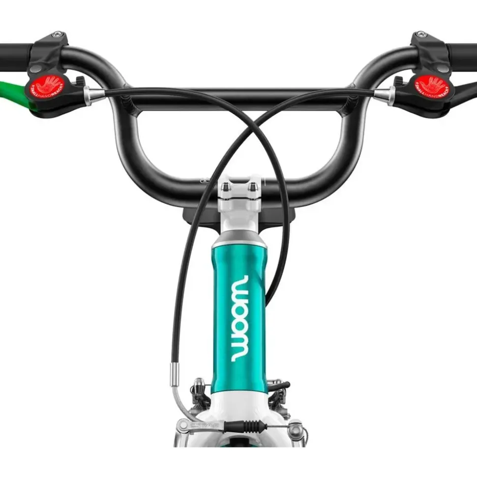 woom GO 3 16 Zoll metallic turquoise