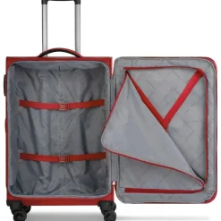 Worldpack Chicago Koffer-Set 3-tlg. rot