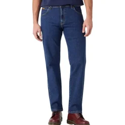 Wrangler Texas Stretch Jeans Dark Stone Blue 30 34