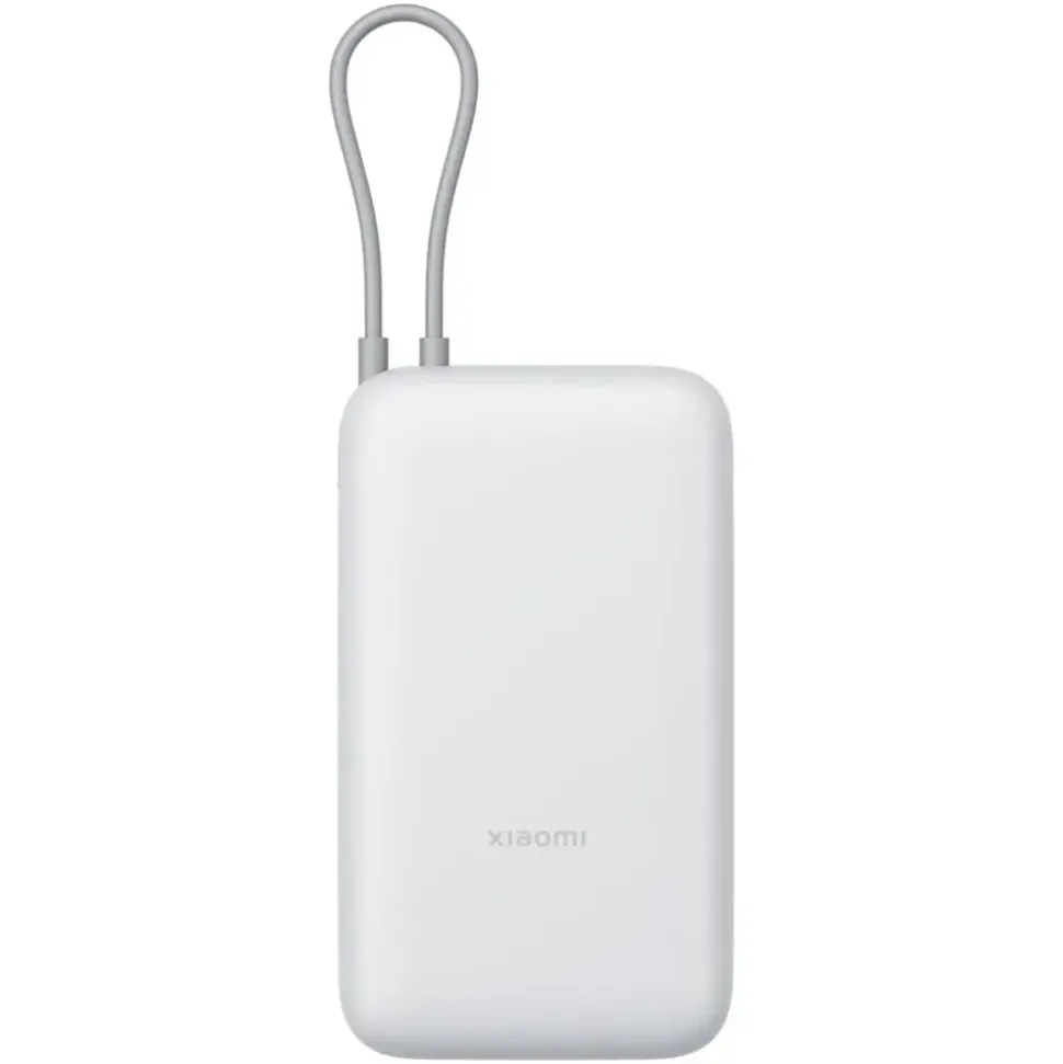 Xiaomi Power Bank 20000 Integrated Cable 20000 mAh 22,5 W Light Gray
