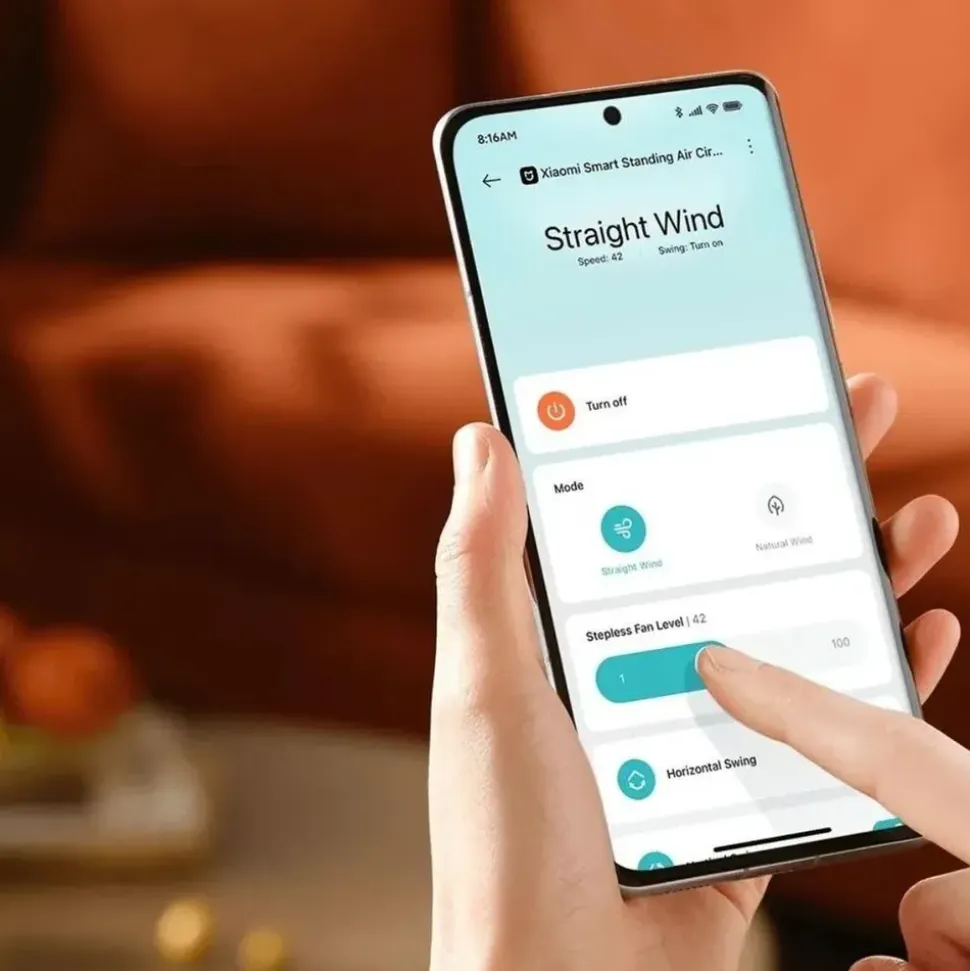Xiaomi Smart Standing Air Circulation Fan Standventilator Weiß
