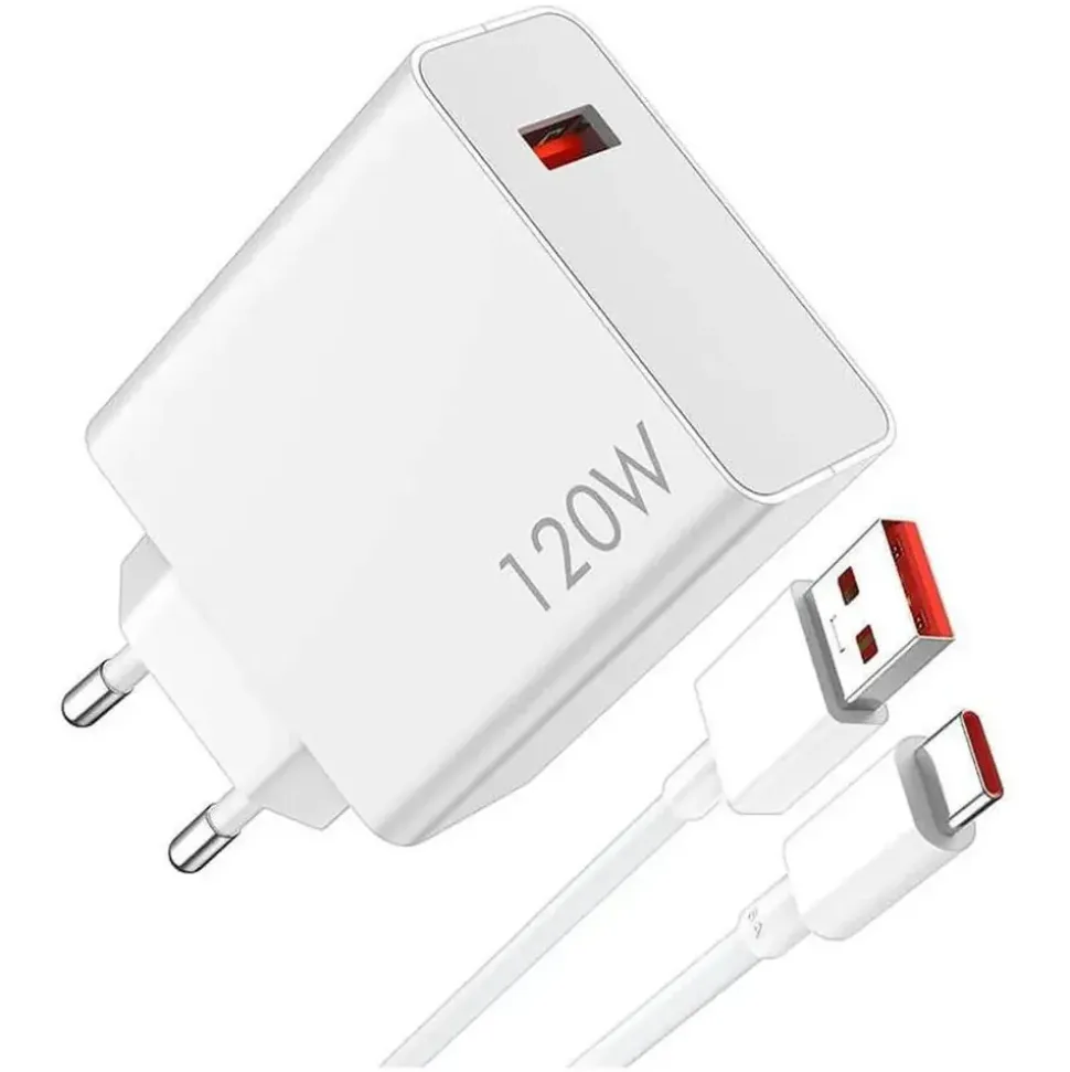 Xiaomi 120W Charging Combo (Type-A) - Weiß