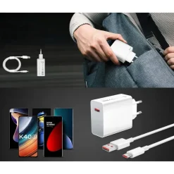 Xiaomi 120W Charging Combo (Type-A) - Weiß