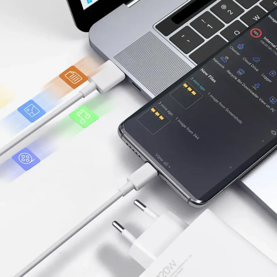 Xiaomi 120W Charging Combo (Type-A) - Weiß