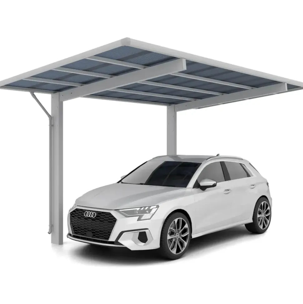 Ximax Carport Wing 2,76 x 5,31 m silber