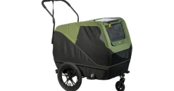 XLC Hundeanhänger BS-C12 grün/schwarz