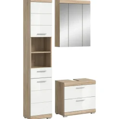 xonox.home Badezimmer-Set Lambada 3-tlg. Eiche