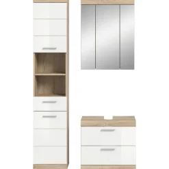 xonox.home Badezimmer-Set Lambada 3-tlg. Eiche
