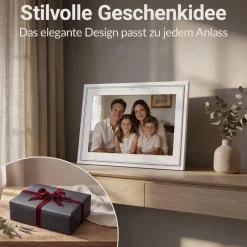 Xoro CPF 10 E1 – Smarter Familien-Planer Digitaler Kalender Aufgaben Essensplanung | 1280x800 Display 16GB Speicher Familien-Organizer