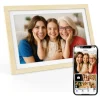 Xoro CPF 10PF – 10,1 Digitaler Bilderrahmen 1920x1080 HD IPS Touchscreen, 32GB, Auto-Rotation & Sofort-Foto-/Video-Sharing