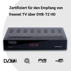 Xoro HRT 8730 Full HD schwarz