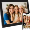 Xoro XOR107373 Digitaler Bilderrahmen, 1280x800 HD IPS Touchscreen, WLAN
