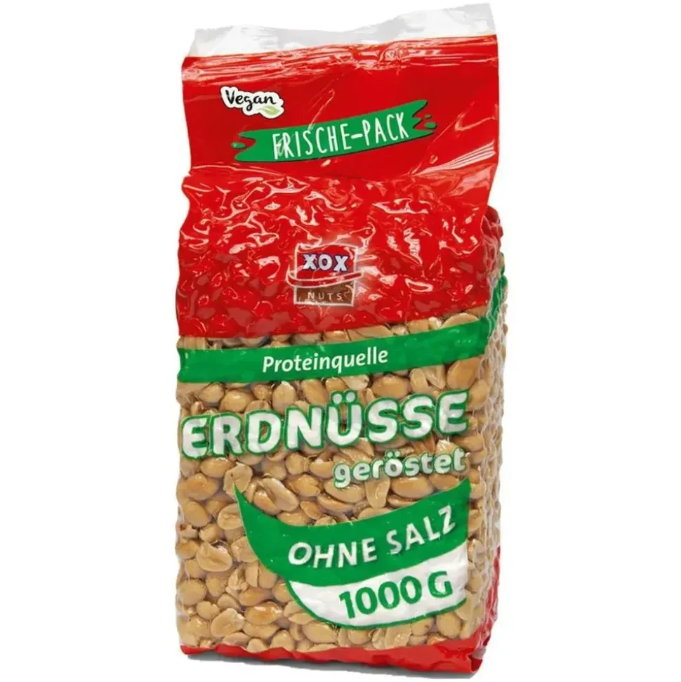 XOX Erdnüsse ungesalzen 1kg