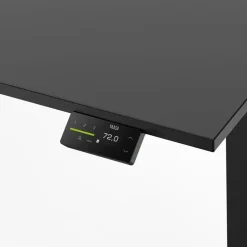 Yaasa Schreibtisch Desk Expert 200 x 80 cm Dunkelgrau/Schwarz