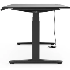 Yaasa Schreibtisch Desk Expert 200 x 80 cm Dunkelgrau/Schwarz