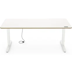 Yaasa Schreibtisch Desk Pro 160 x 80 cm Multiplex Weiß/Weiß