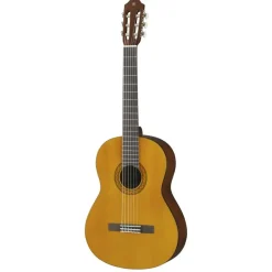 Yamaha C40 Konzertgitarre – 4/4 Holzgitarre (65 cm, 25 9/16” Mensur), 6 Nylonsaiten, für Anfänger – Natur