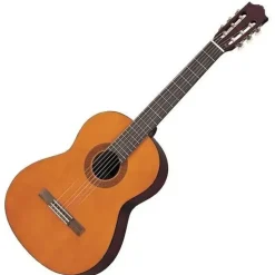 Yamaha C40 Konzertgitarre – 4/4 Holzgitarre (65 cm, 25 9/16” Mensur), 6 Nylonsaiten, für Anfänger – Natur