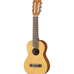 Yamaha GL-1 Guitalele natur – Perfekter Hybrid aus Gitarre und Ukulele – Kleine 1/8 Reisegitarre aus Holz inkl. Gigbag