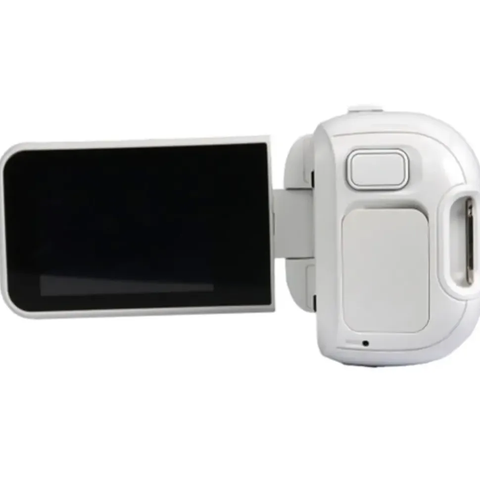 Yashica DigiPocket Camcorder Weitwinkelobjektiv Weiß