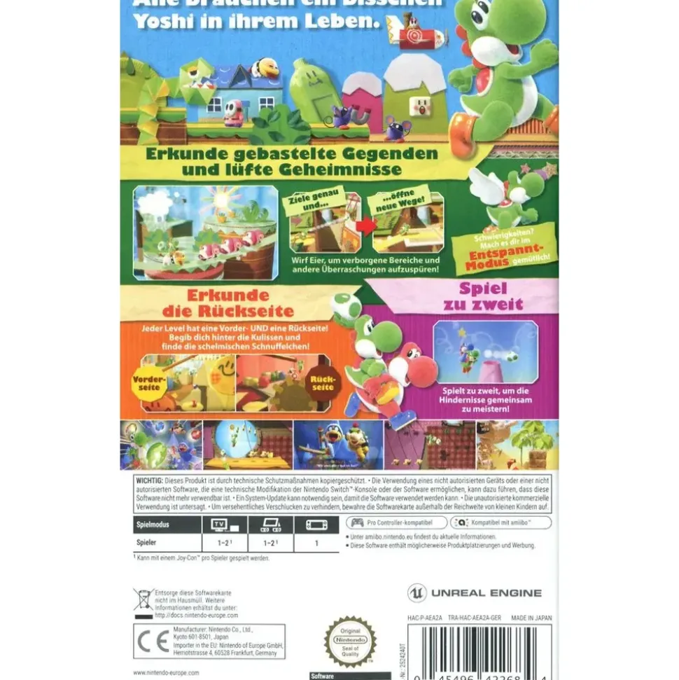 Yoshi's Crafted World (USK) (Nintendo Switch)