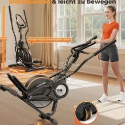 YoSuDa Crosstrainer Schwarz