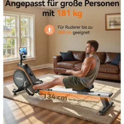 YoSuDa Rudergerät schwarz