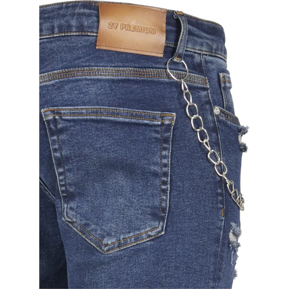 2Y PREMIUM 2Y Skinny Fit Blau 40