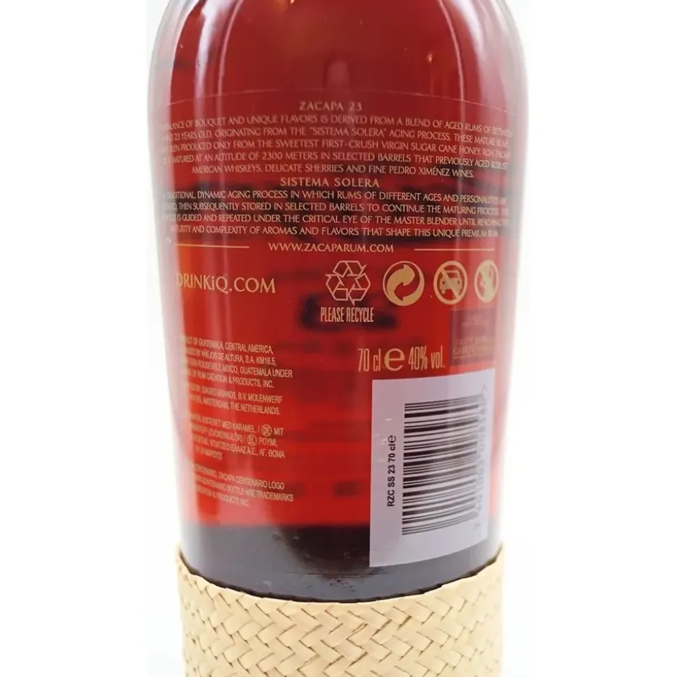 Zacapa 23 Years Old Centenario 40% vol 0,7 l Geschenkbox